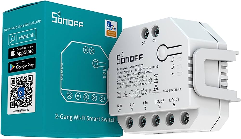 Sonoff_Interruptor_Wifi_Dual_R3_2_vias